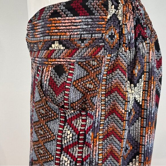 Boho Gypsy V - Waist Wide Leg Pants - Picture 9 of 14